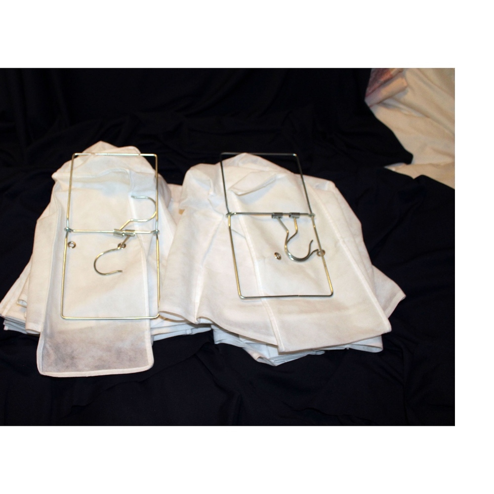 Two Closet Fabric Shoe Holders